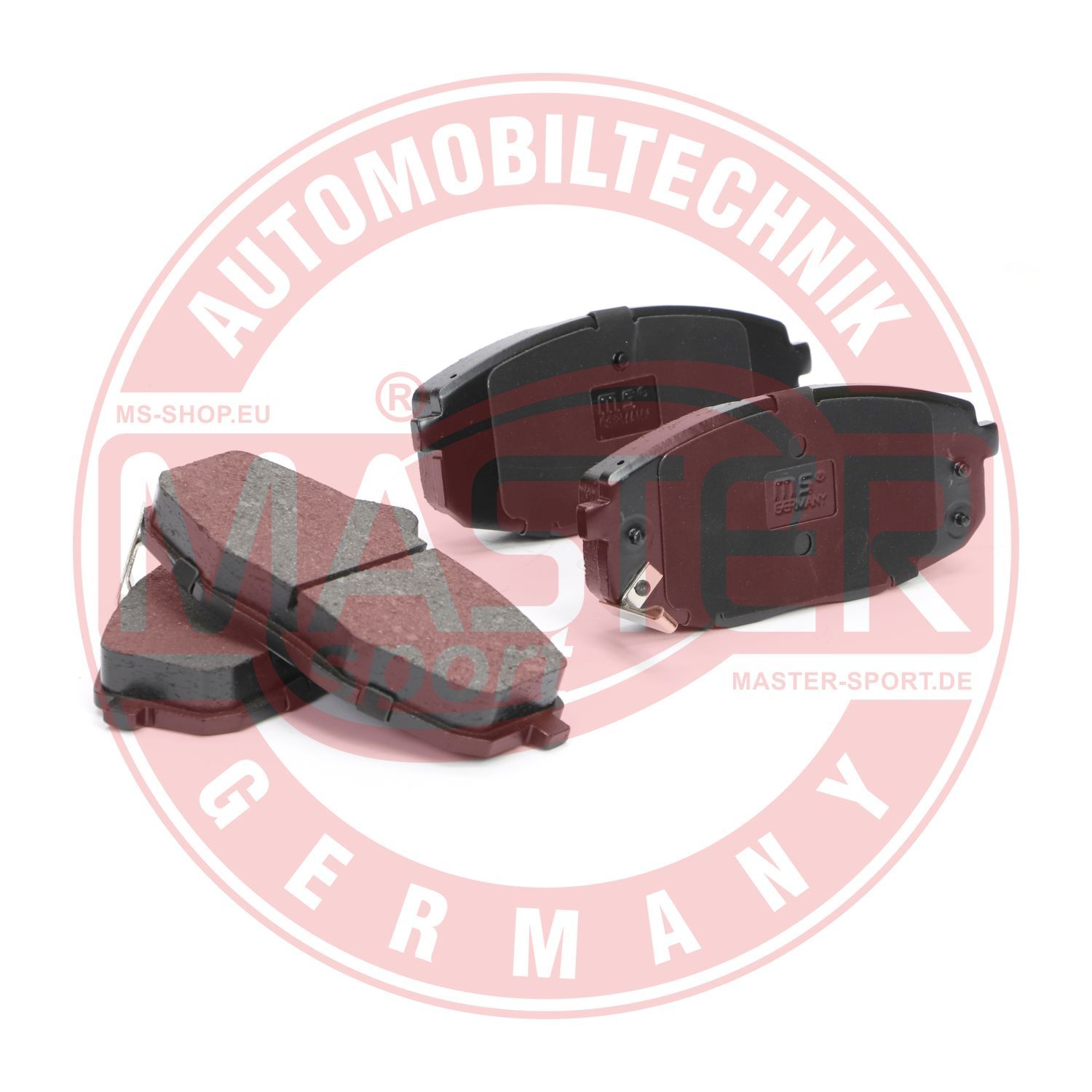Obrázok Sada brzdových platničiek kotúčovej brzdy MASTER-SPORT GERMANY Premium 13046057422NSETMS