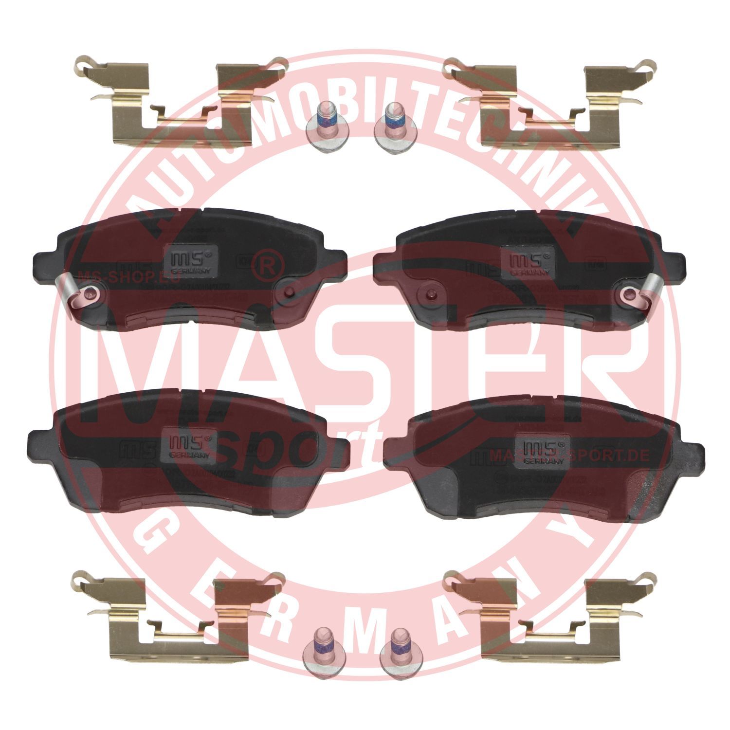 Obrázok Sada brzdových platničiek kotúčovej brzdy MASTER-SPORT GERMANY Premium 13046057942NSETMS