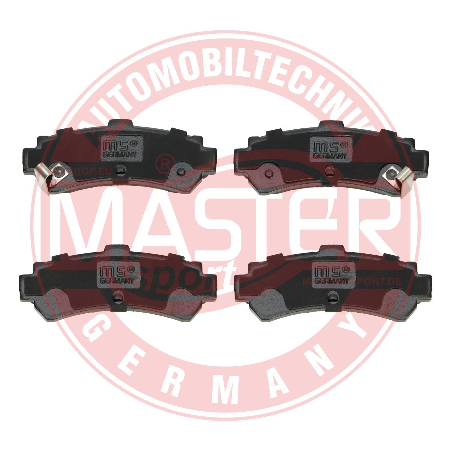 Obrázok Sada brzdových platničiek kotúčovej brzdy MASTER-SPORT GERMANY Premium 13046058412NSETMS