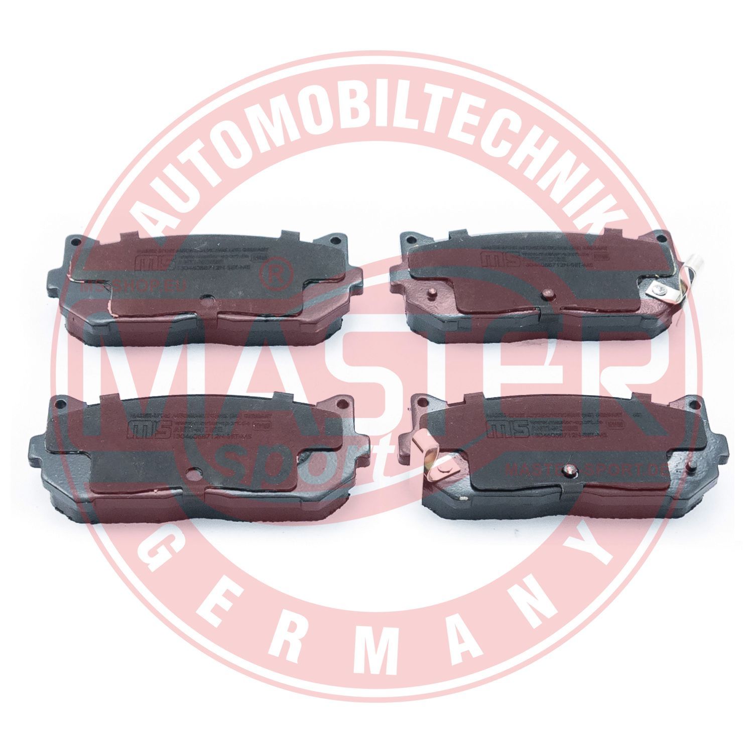 Obrázok Sada brzdových platničiek kotúčovej brzdy MASTER-SPORT GERMANY Premium 13046058712NSETMS
