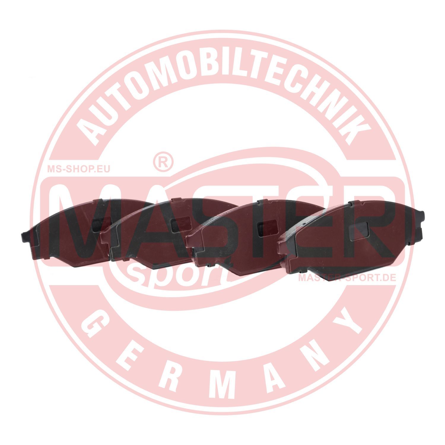 Obrázok Sada brzdových platničiek kotúčovej brzdy MASTER-SPORT GERMANY Premium 13046059382NSETMS