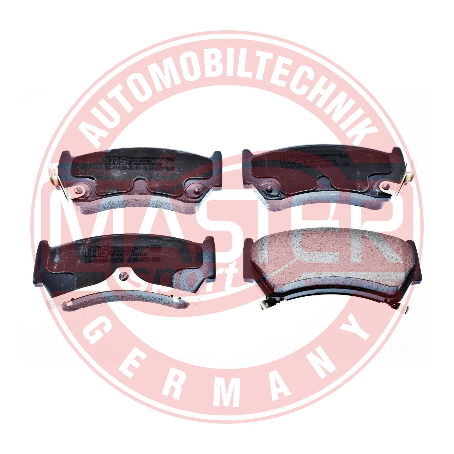 Obrázok Sada brzdových platničiek kotúčovej brzdy MASTER-SPORT GERMANY Premium 13046059882NSETMS