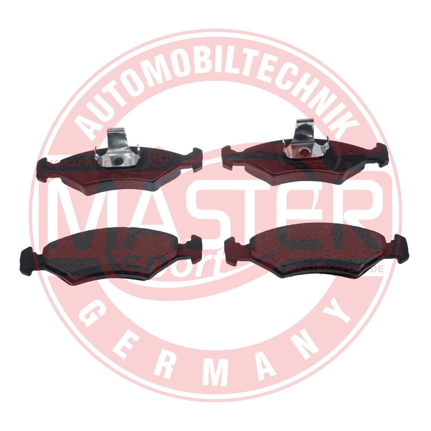 Obrázok Sada brzdových platničiek kotúčovej brzdy MASTER-SPORT GERMANY Premium 13046070712NSETMS