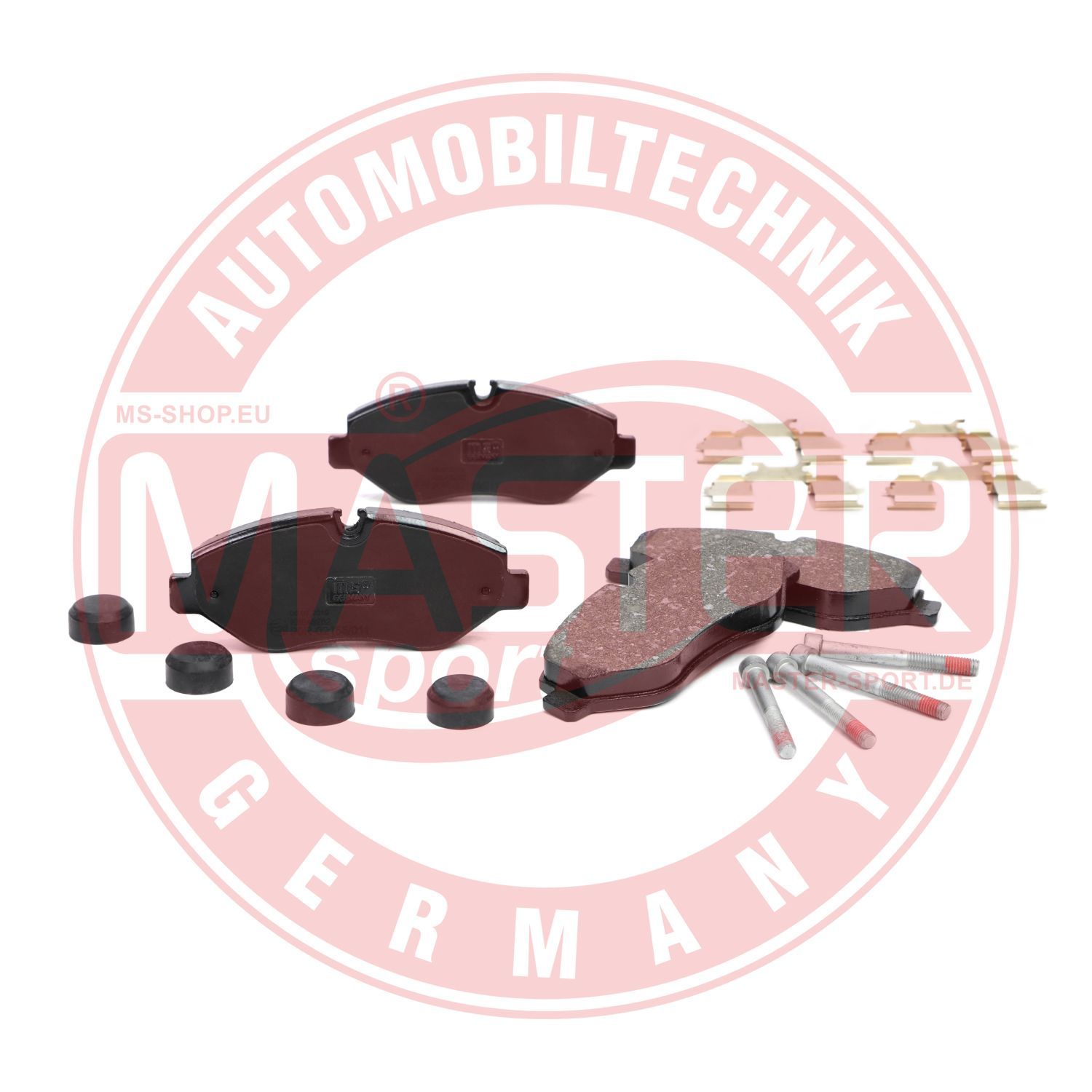 Obrázok Sada brzdových platničiek kotúčovej brzdy MASTER-SPORT GERMANY Bavarian Brake System K6048262