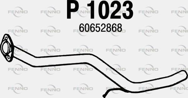 Obrázok Výfukové potrubie FENNO  P1023