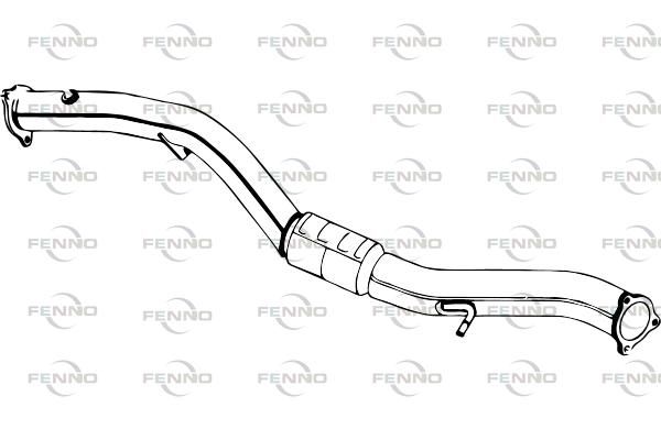 Obrázok Výfukové potrubie FENNO  P11071