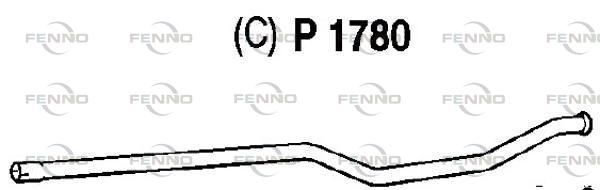 Obrázok Výfukové potrubie FENNO  P1780