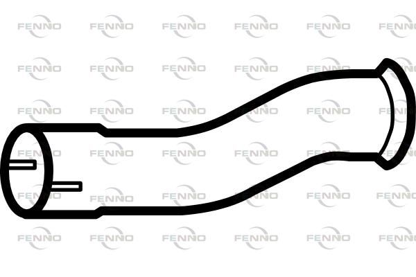 Obrázok Výfukové potrubie FENNO  P1865