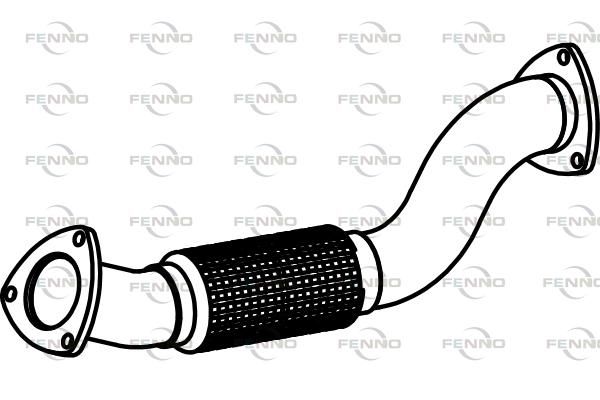 Obrázok Výfukové potrubie FENNO  P2251