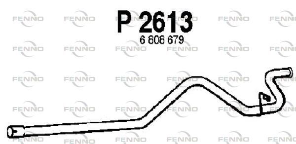 Obrázok Výfukové potrubie FENNO  P2613