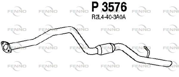 Obrázok Koncový tlmič výfuku FENNO  P3576