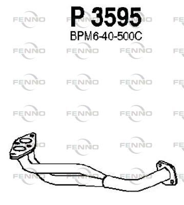 Obrázok Výfukové potrubie FENNO  P3595