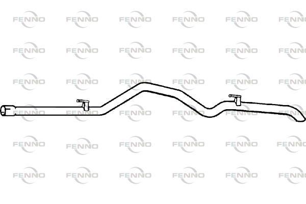 Obrázok Výfukové potrubie FENNO  P3700