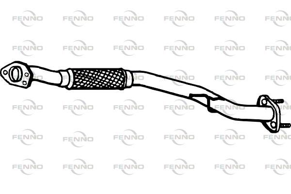 Obrázok Výfukové potrubie FENNO  P4075