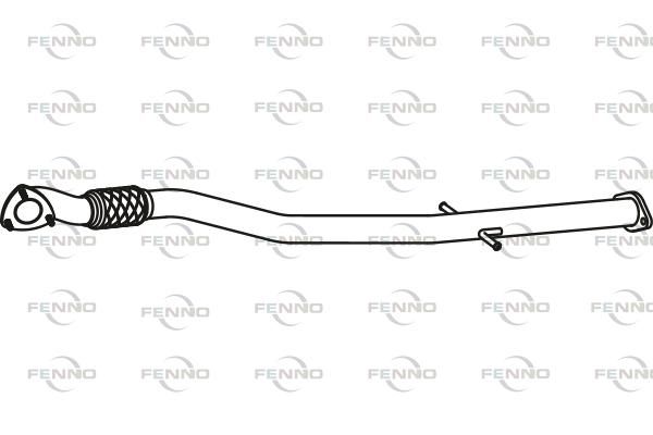 Obrázok Výfukové potrubie FENNO  P43033