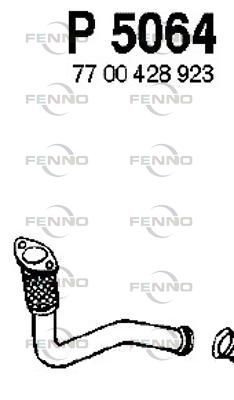Obrázok Výfukové potrubie FENNO  P5064