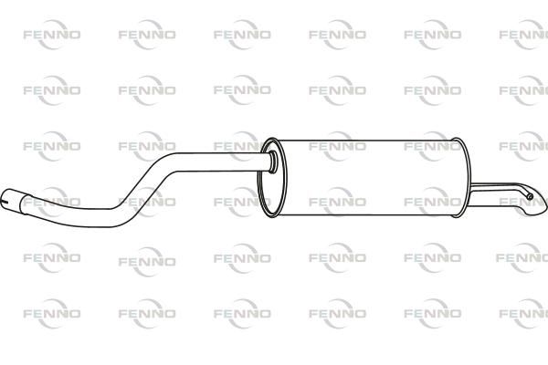 Obrázok Koncový tlmič výfuku FENNO  P55026
