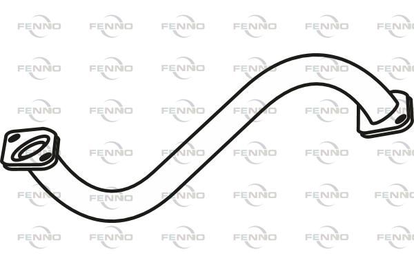 Obrázok Výfukové potrubie FENNO  P6527