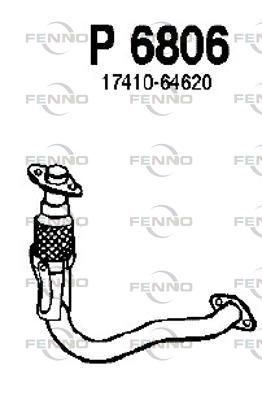 Obrázok Výfukové potrubie FENNO  P6806