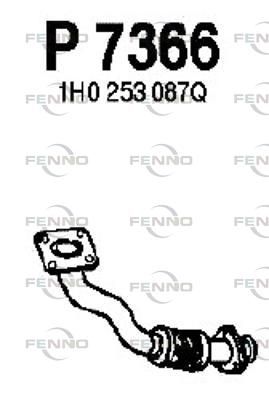 Obrázok Výfukové potrubie FENNO  P7366