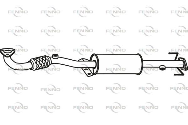 Obrázok Filter sadzí/pevných častíc výfukového systému FENNO  P9824DPF