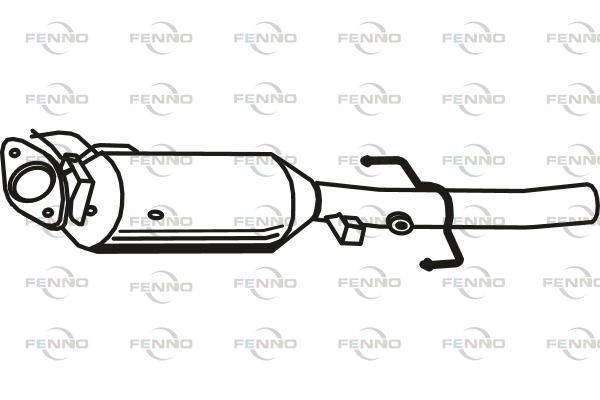 Obrázok Filter sadzí/pevných častíc výfukového systému FENNO  P9904DPF