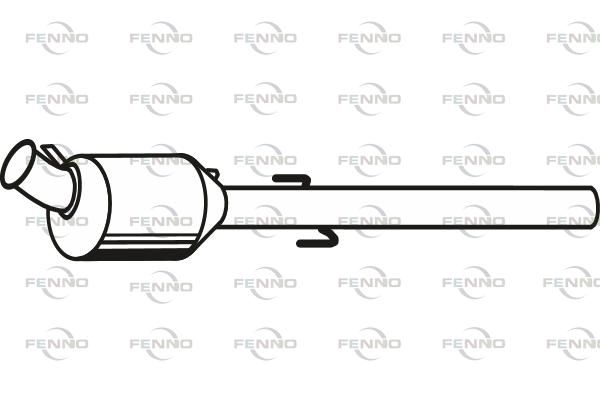 Obrázok Filter sadzí/pevných častíc výfukového systému FENNO  P9935DPF