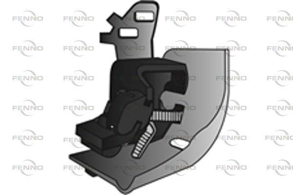 Obrázok Gumový popruh pre výfukový systém FENNO  X50136