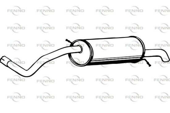 Obrázok Koncový tlmič výfuku FENNO  P5730