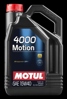 Obrázok Motorový olej MOTUL 4000 MOTION 15W40 100295