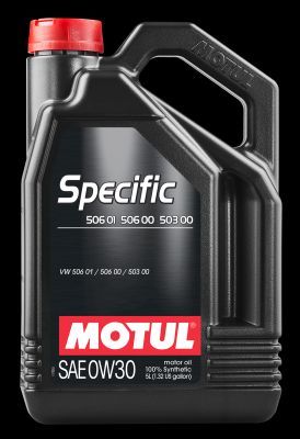 Obrázok Motorový olej MOTUL SPECIFIC 506 01 506 00 503 00 0W30 106437