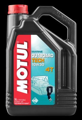 Obrázok Motorový olej MOTUL OUTBOARD TECH 4T 10W30 106447