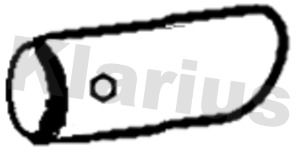 Obrázok Prepáżka koncovej trubky KLARIUS  110645