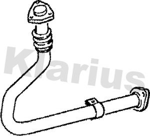 Obrázok Výfukové potrubie KLARIUS  130159