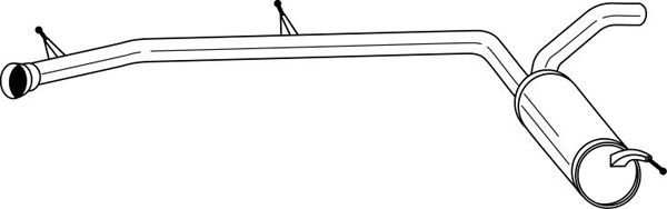 Obrázok Koncový tlmič výfuku SIGAM  11617