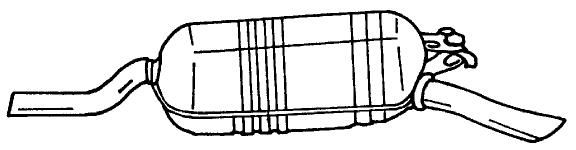 Obrázok Koncový tlmič výfuku SIGAM  35621