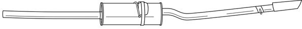 Obrázok Koncový tlmič výfuku SIGAM  35652