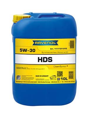 Obrázok Motorový olej RAVENOL  HDS SAE 5W-30 111112101001999