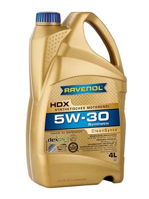 Obrázok Motorový olej RAVENOL  HDX SAE 5W-30 111112500401999