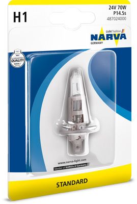 Obrázok żiarovka pre hlavný svetlomet NARVA  487024000