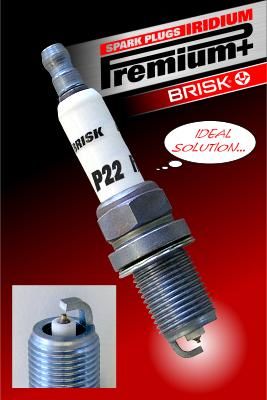 Obrázok Zapaľovacia sviečka BRISK P22 Iridium Premium+ 1922