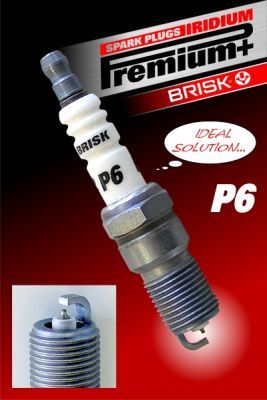 Obrázok Zapaľovacia sviečka BRISK P6 Iridium Premium+ 1624