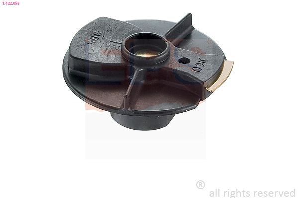 Obrázok Palec (rotor) rozdeľovača zapaľovania EPS Made in Italy - OE Equivalent 1422095