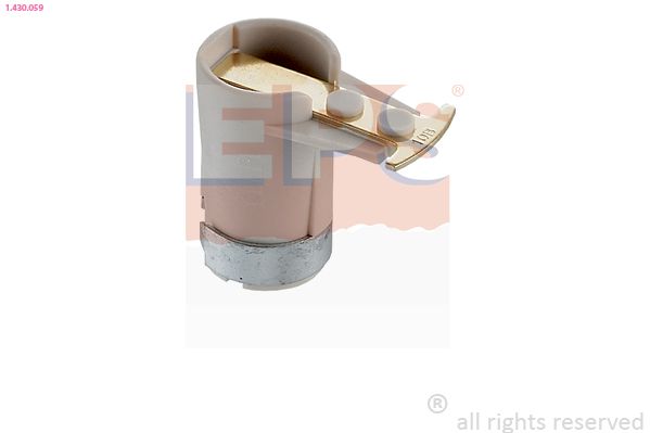 Obrázok Palec (rotor) rozdeľovača zapaľovania EPS Made in Italy - OE Equivalent 1430059