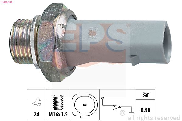 Obrázok Olejový tlakový spínač EPS Made in Italy - OE Equivalent 1800150