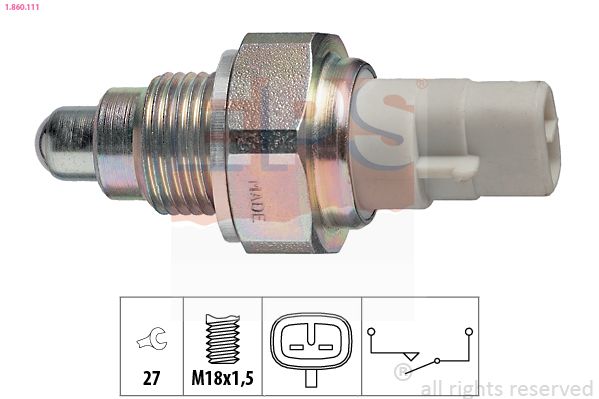 Obrázok Spínač cúvacích svetiel EPS Made in Italy - OE Equivalent 1860111
