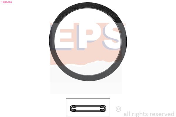 Obrázok Tesnenie termostatu EPS Made in Italy - OE Equivalent 1890568