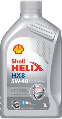Obrázok Motorový olej SHELL Helix HX8 ECT 5W-40 1L