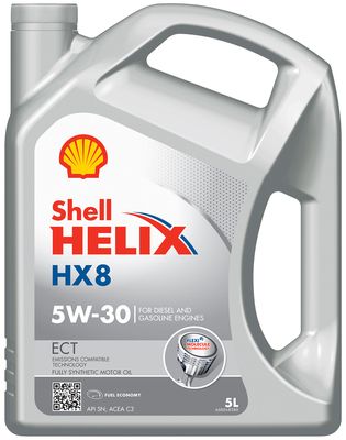 Obrázok Motorový olej SHELL Helix HX8 ECT 5W-30 5L