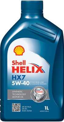 Obrázok Motorový olej SHELL Helix HX7 5W-40 550053739
